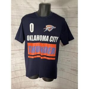 Oklahoma City Thunder Dark Blue Mens T Shirt Short Sleeve